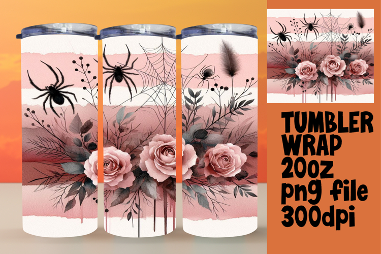 Custom 20oz Tumbler Graphics , Halloween