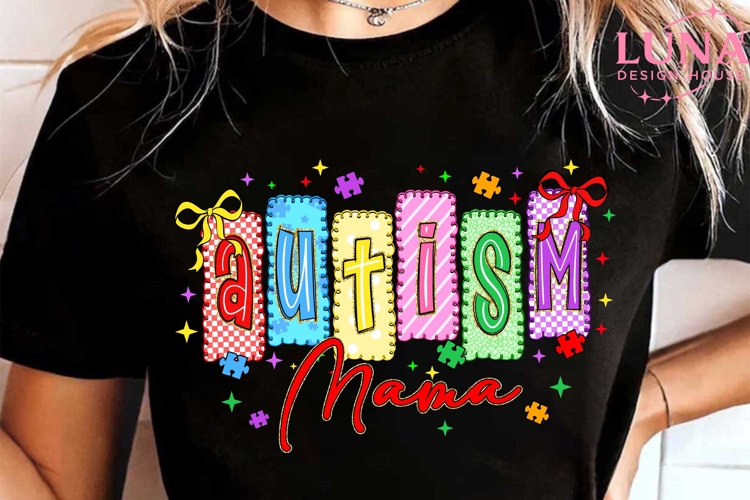 Coquette Autism Mama PNG, Autism Mama Png, In My Autism Mom