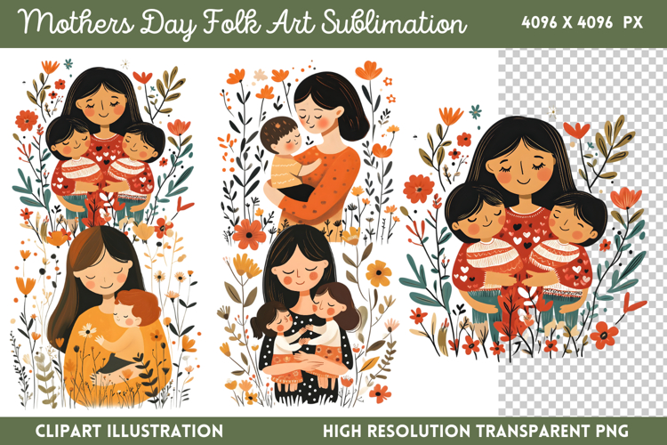 Mother's Day Sublimation Designs Image 10