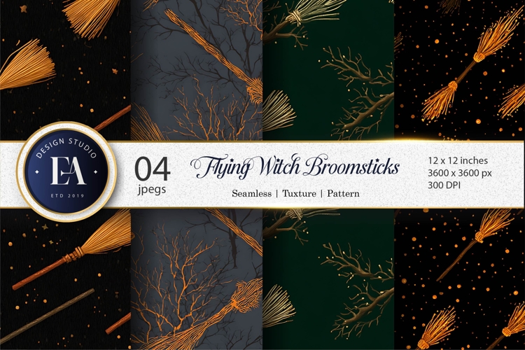 Witch Broom Clipart Image 5