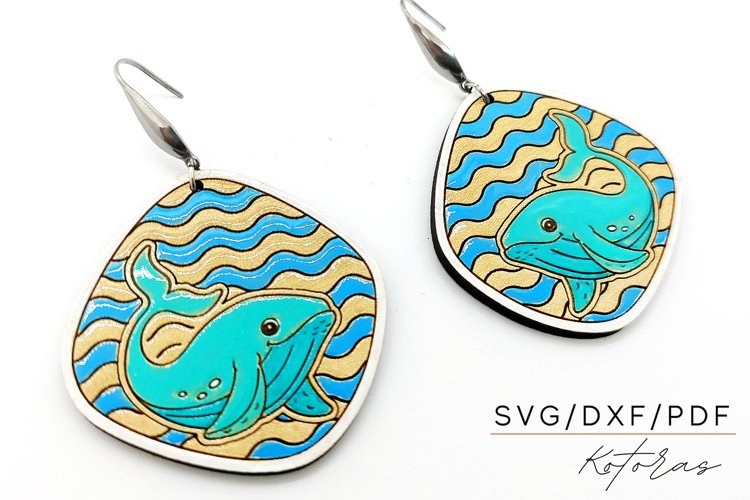 Glowforge Earrings Image 11