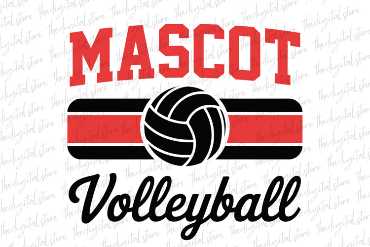 Volleyball Silhouette Image 5