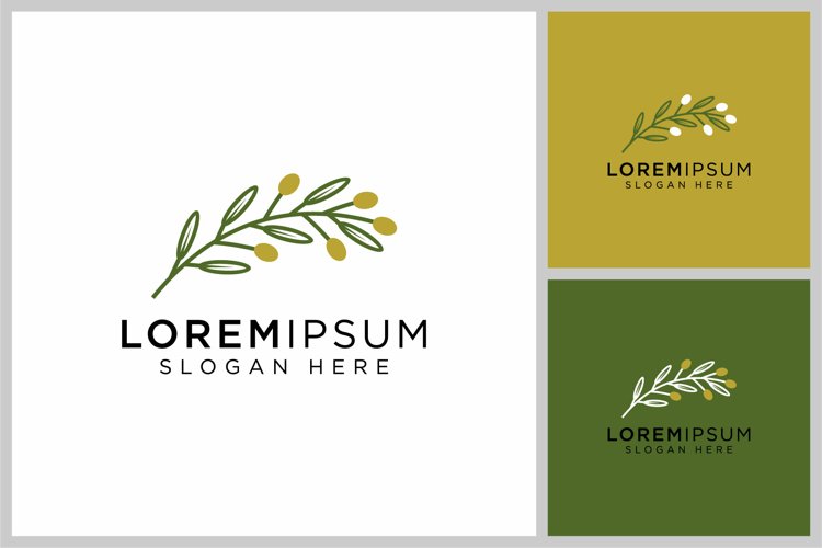 Olive Branch Vector Image 20