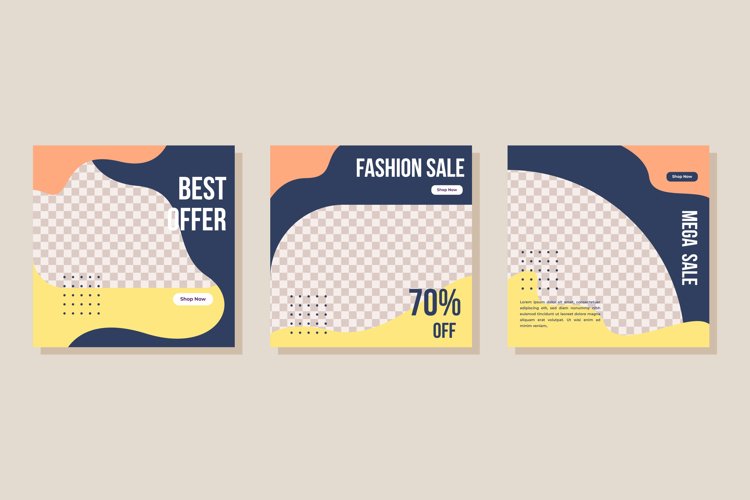 Organic Sale Instagram Post example image 1