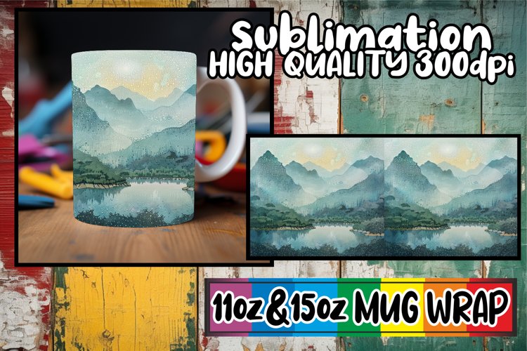 Vibrant Beauty Tumbler Wrap Sublimation 20oz