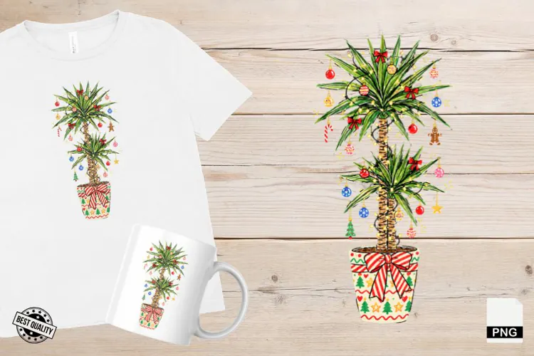 Christmas Houseplants PNG
