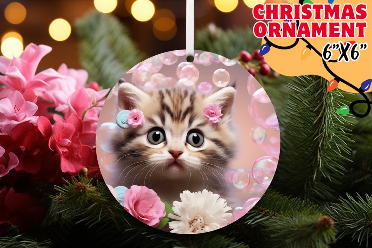 Sublimation 3D: Winter Animal Ornament Joy