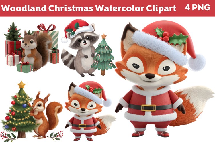 Boho Christmas Clipart Image 17