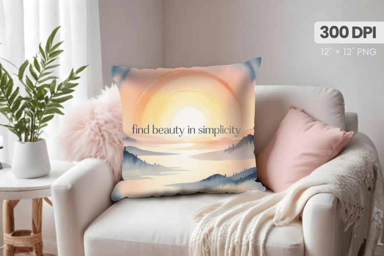 Inspirational Quotes Pillow PNG Motivational PNG Sublimation