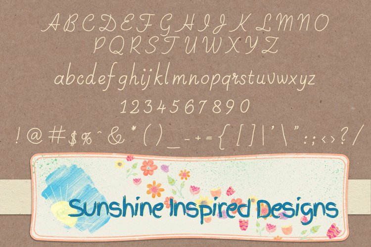 Font No.22, No.23 and No.24 example image 1