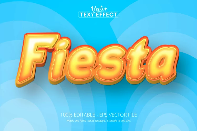 Cartoon text effect, editable comic text style