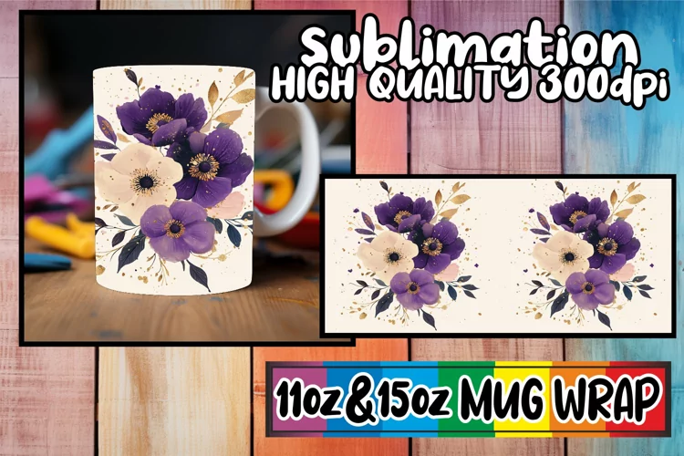 Sweet beginnings sublimation print wrap, Flower