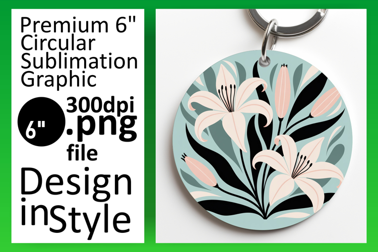 Trendy Circle Design Car Coaster PNG , Flowers