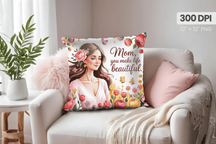 Inspirational Quotes Pillow PNG Motivational PNG Sublimation