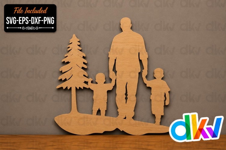 Pine Tree Silhouette Image 9