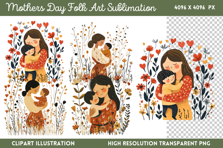 Mother's Day Sublimation Designs Image 6