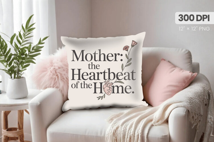 Inspirational Quotes Pillow PNG Motivational PNG Sublimation example image 1