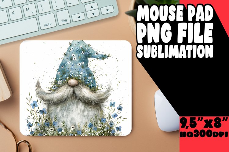 Charming Gnome Mouse Pad Assortment example image 1