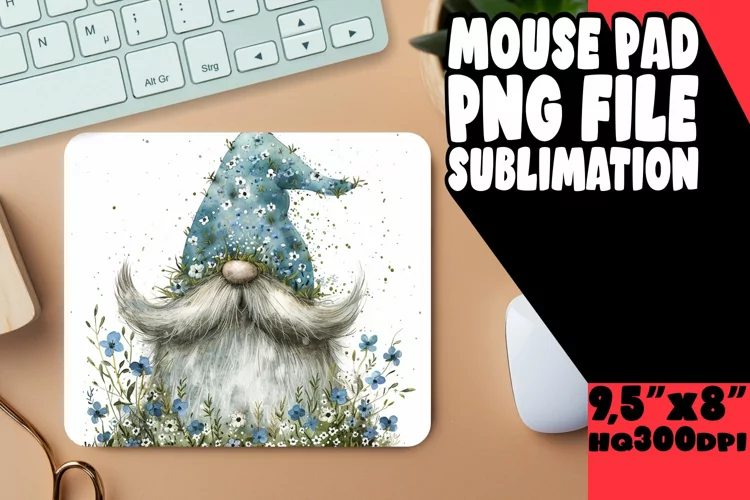 Charming Gnome Mouse Pad Assortment