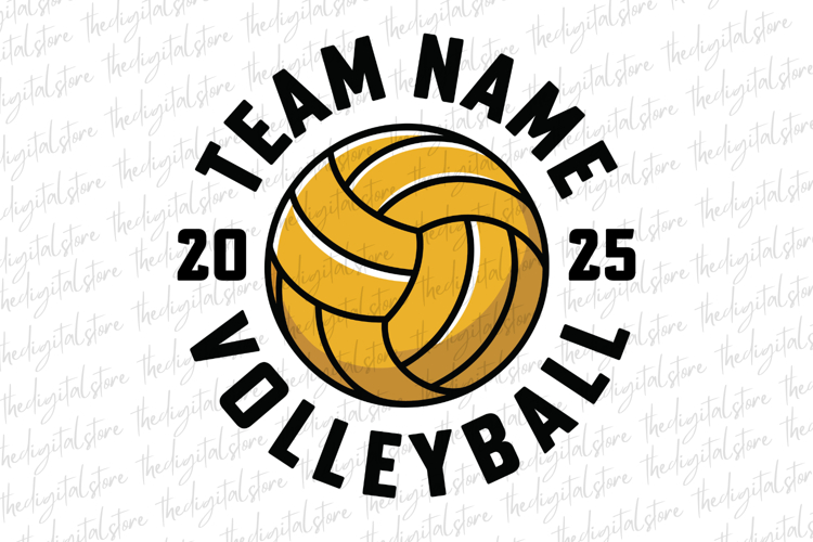 Volleyball Silhouette Image 4