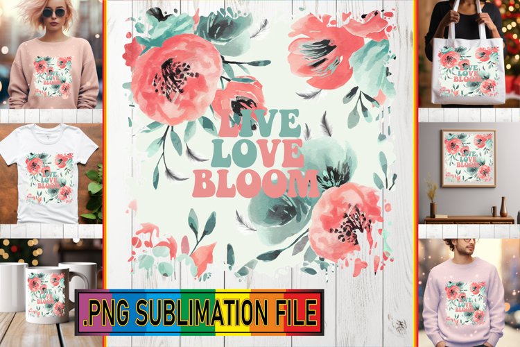Whimsical TSHIRT Art Ideas PNG, Flower Quote