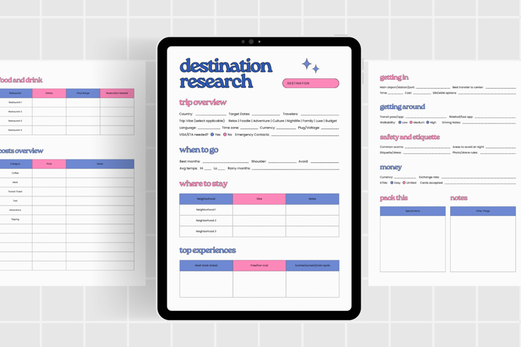 Travel Planner Template Image 16
