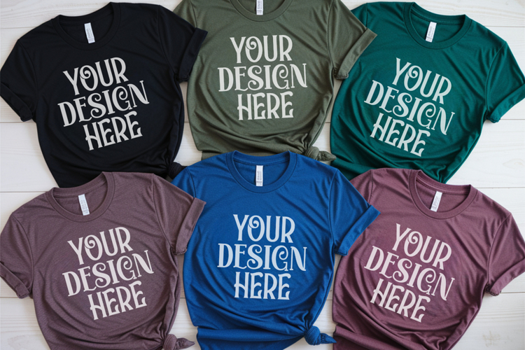 T-Shirt Mockups PNG Image 19