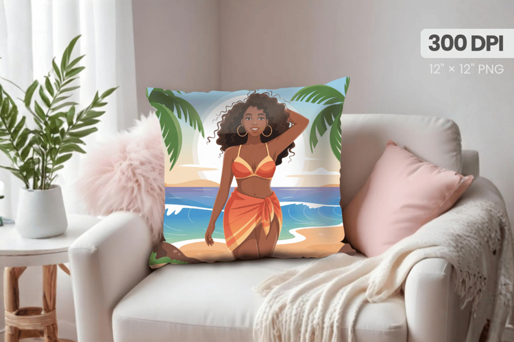 Black Girl Afro Png Image 18