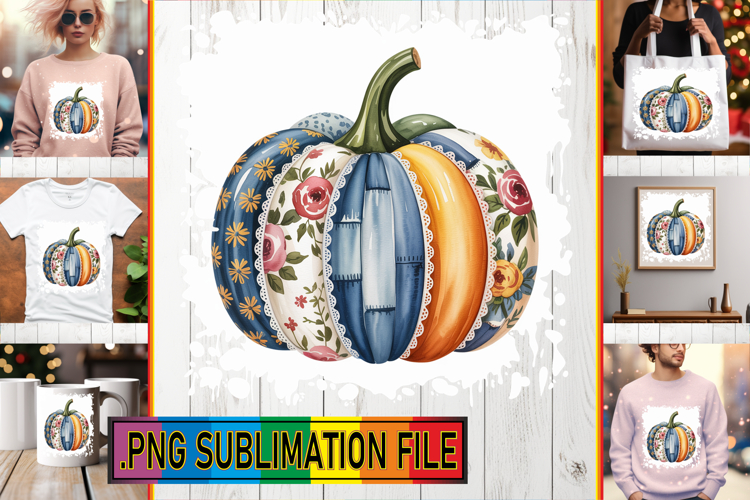 Whimsical TOTE BAG Art Ideas, Pumpkin Watercolor