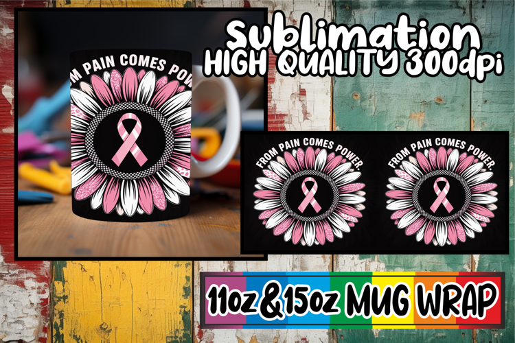 Breast Cancer Sublimation Design Image 8