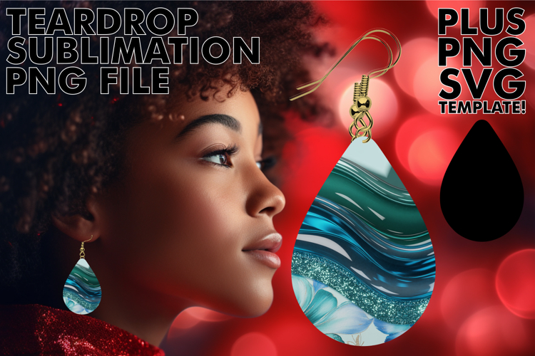 LUMINOUS Teardrop Earrings Ideas, Pattern