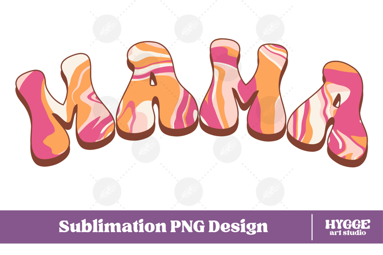 Mama Png Retro Retro Mothers Day Mom Sublimation