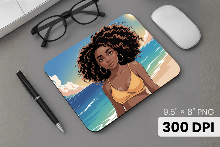 Black Girl Afro Png Image 22