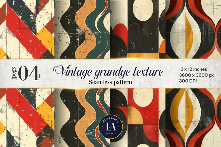 Vintage Damask Digital paper, Luxury Wallpaper pattern