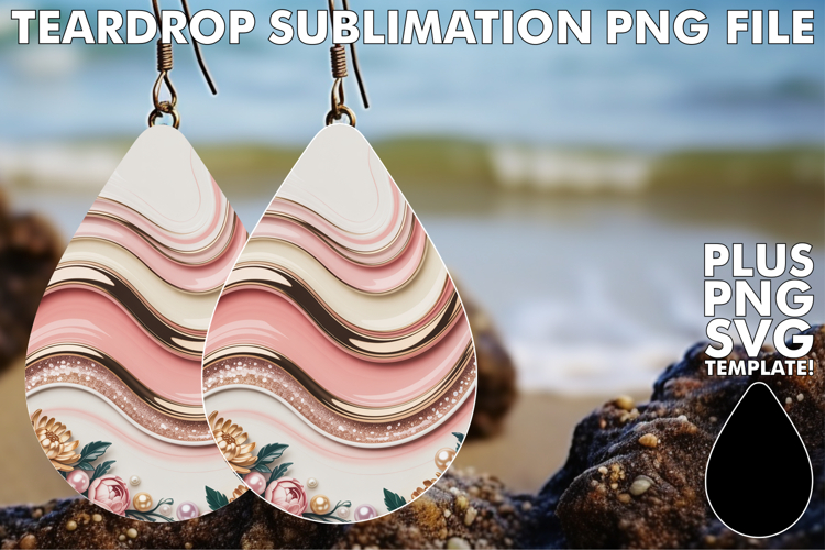 Radiant TEARDROP Earrings Gift Ideas, Pattern