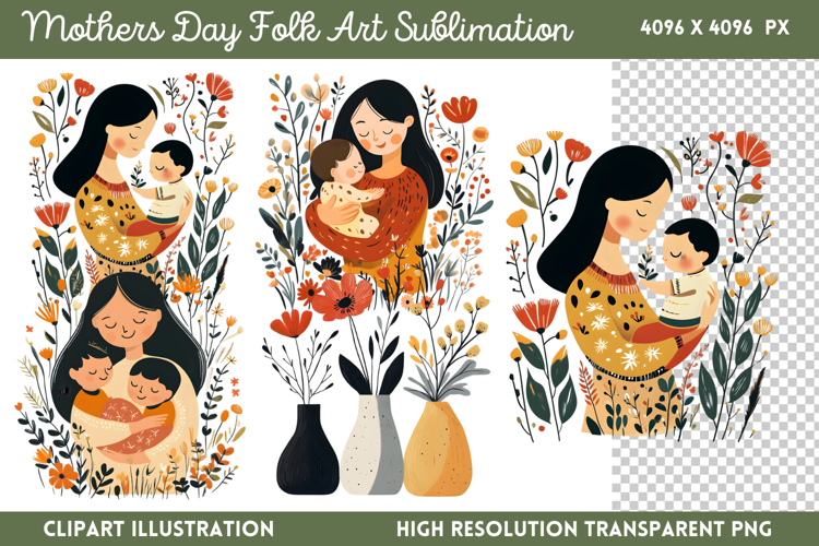 Mother's Day Sublimation Designs Image 3