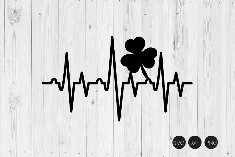 Shamrock Hearbeat SVG