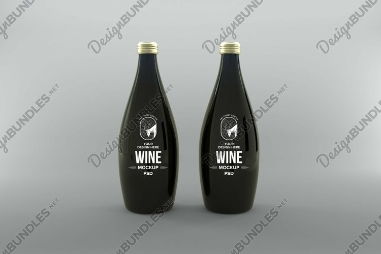 Wine Bottle Clipart Image 11