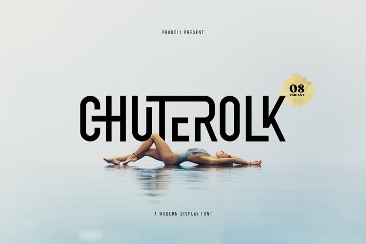 CHUTEROLK Ligature Display Font example image 1