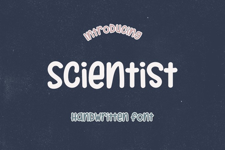 Scientist - A Playful Handwritten Font example image 1