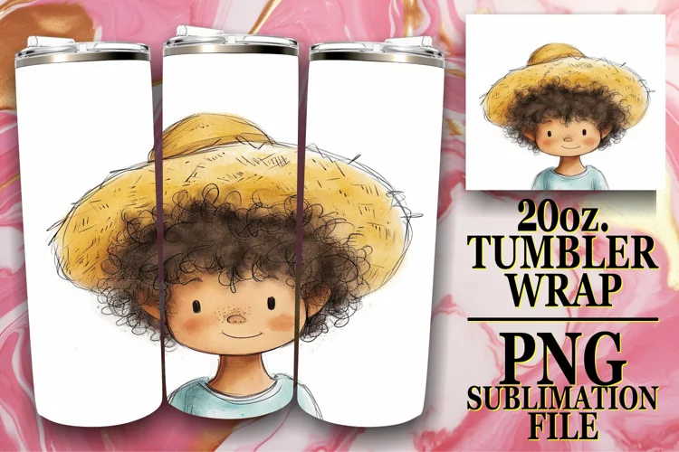 Springtime Adventure: Child Tumbler Wrap