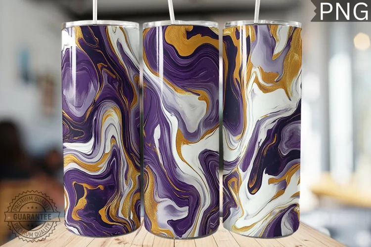 Abstract Pattern Tumbler Warp - High Quality 300 Dpi
