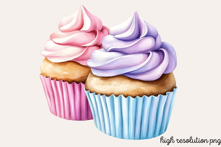 Birthday Watercolor Clipart PNG