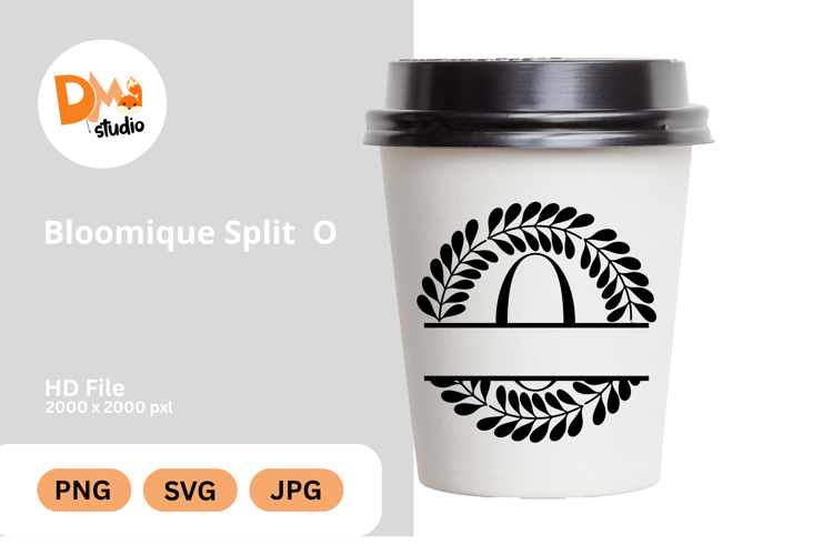Bloomique Split Monogram