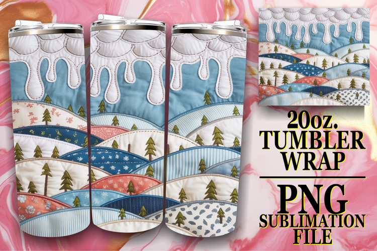 Christmas Tumbler Wrap Image 3