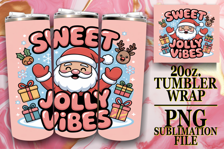 Christmas Tumbler Wrap Image 15