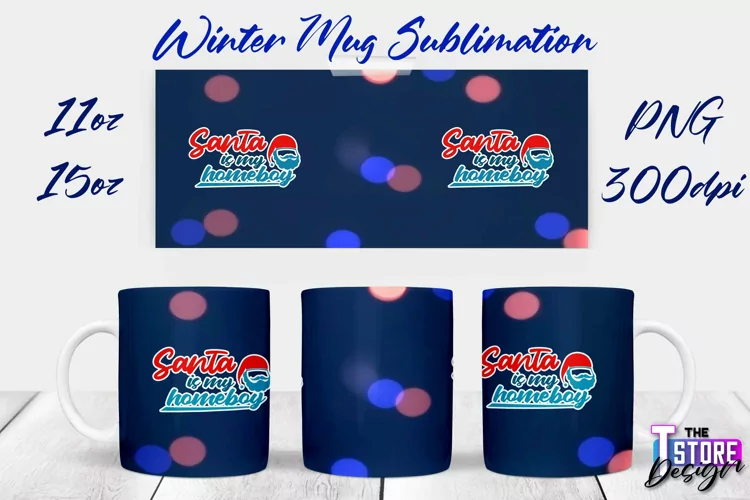 Winter Mug Sublimation | Winter 11 oz |15 oz Mug Sublimation