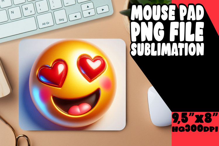 Radiant Desk Pad Design Ideas, 3D Emoji