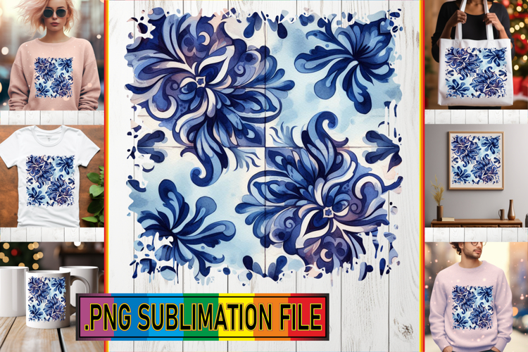 Cheerful PNG Designs for TSHIRTS, Watercolor Pattern