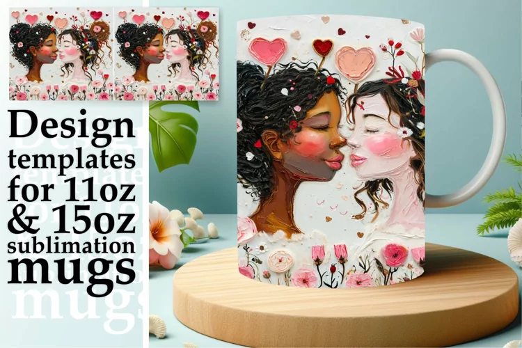 Cozy Valentine's Day Mug Sublimation
